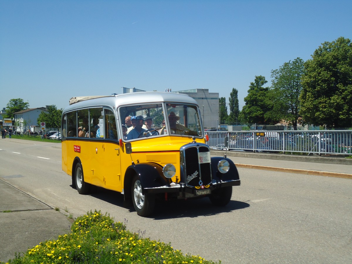 (139'709) - Hurter, Mnchaltdorf - ZH 271'919 - Berna/FHS (ex Volkart, Russikon; ex ASD Aigle; ex P 21'003) am 16. Juni 2012 in Hinwil, AMP