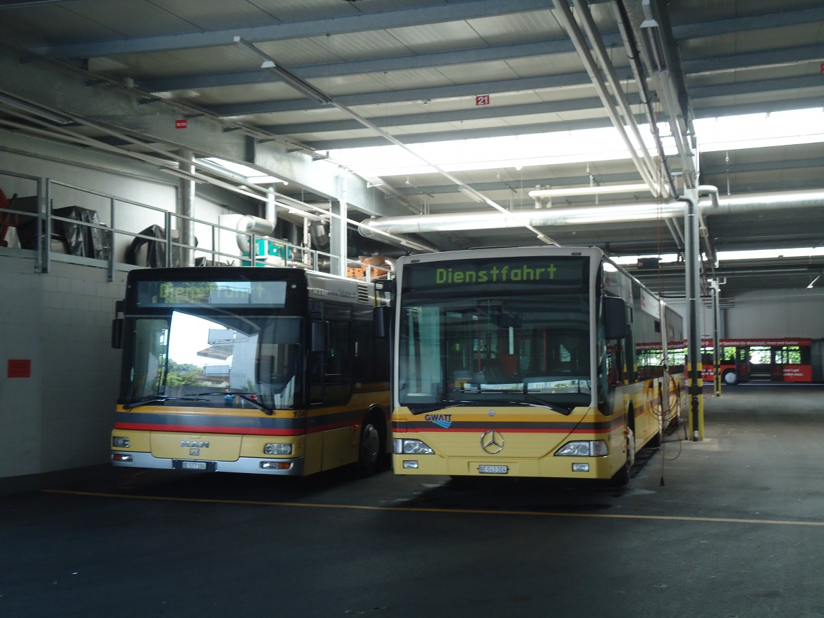 (140'017) - STI Thun - Nr. 84/BE 543'384 - Mercedes am 24. Juni 2012 in Thun, Garage