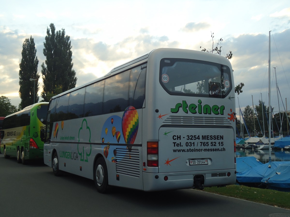 (141'013) - Steiner, Messen - SO 20'144 - Neoplan am 3. August 2012 in Thun, Strandbad