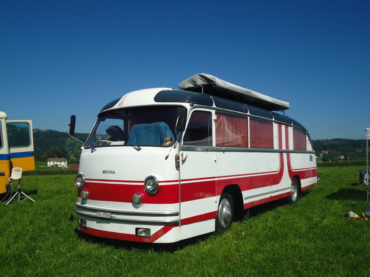 (141'163) - Fahrni, Aadorf - TG 37'593 - Berna/Tscher (ex Unbekannt; ex Steiner, Matzingen; ex Brander, Btschwil; ex Frhlich, Zrich) am 18. August 2012 in Affeltrangen, Kreuzegg