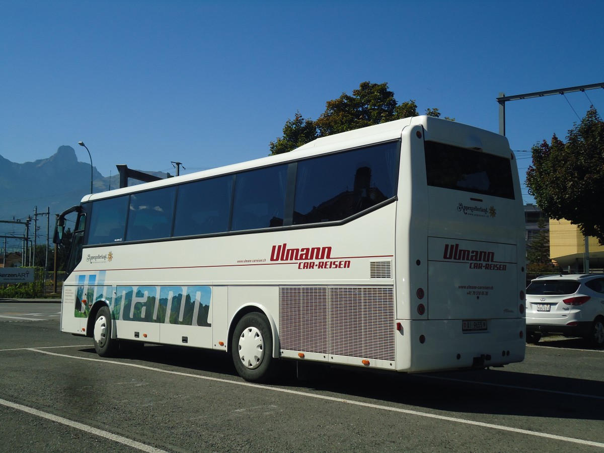 (141'808) - Ulmann, Appenzell - AI 9655 - Bova am 21. September 2012 in Thun, Seestrasse