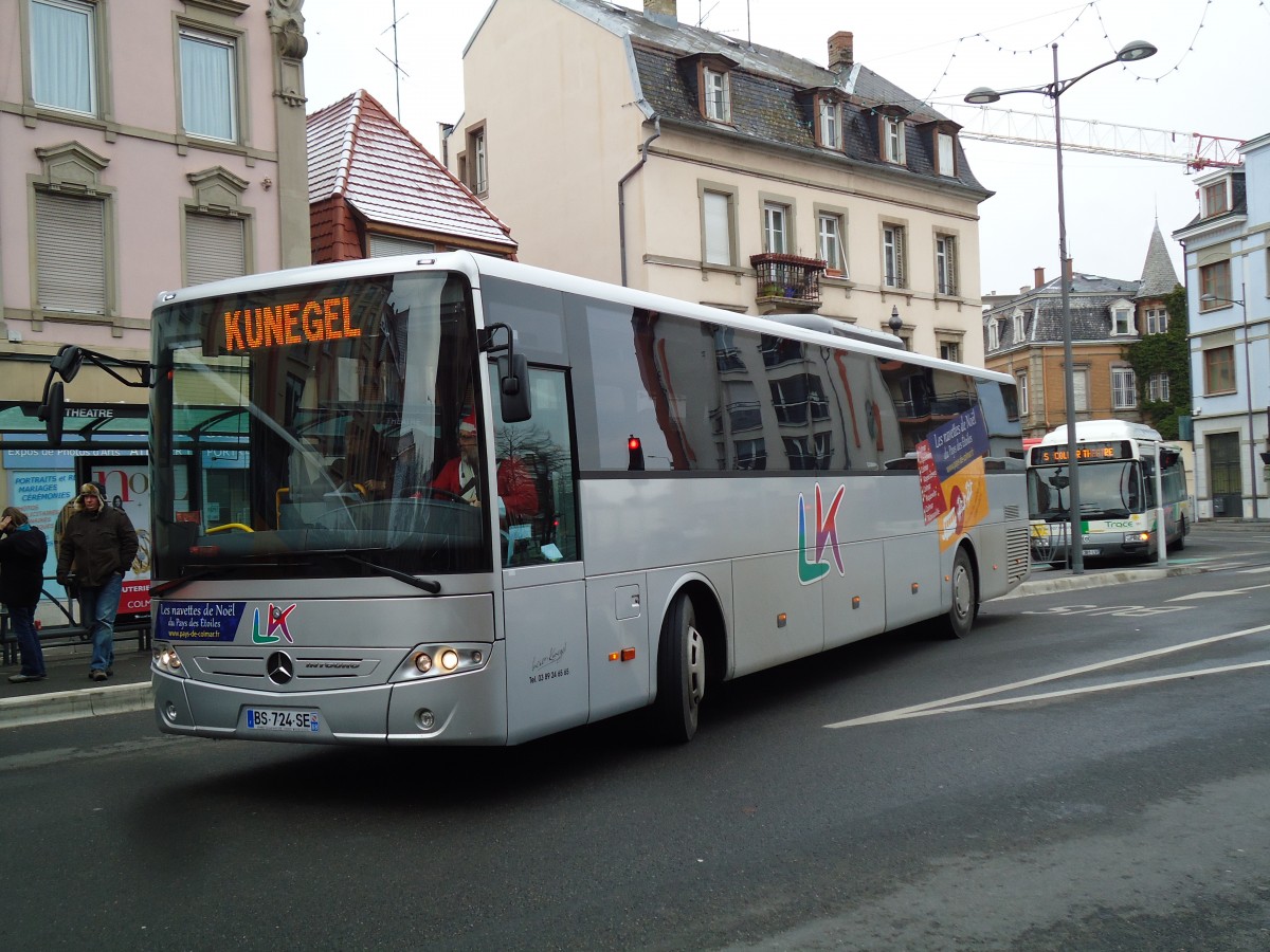 (142'374) - Kunegel, Colmar - BS 724 SE - Mercedes am 8. Dezember 2012 in Colmar, Thtre