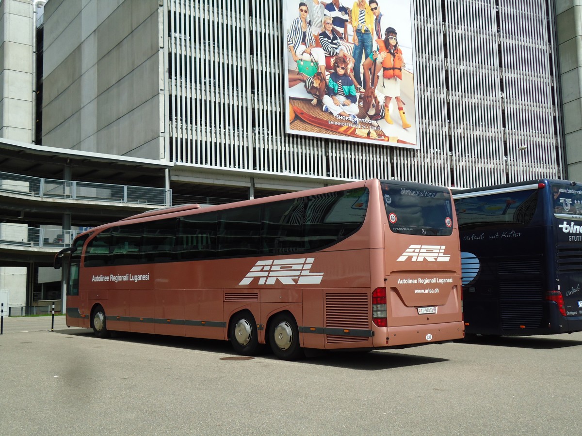 (144'393) - ARL Viganello - Nr. 33/TI 96'833 - Mercedes am 20. Mai 2013 in Zrich, Flughafen