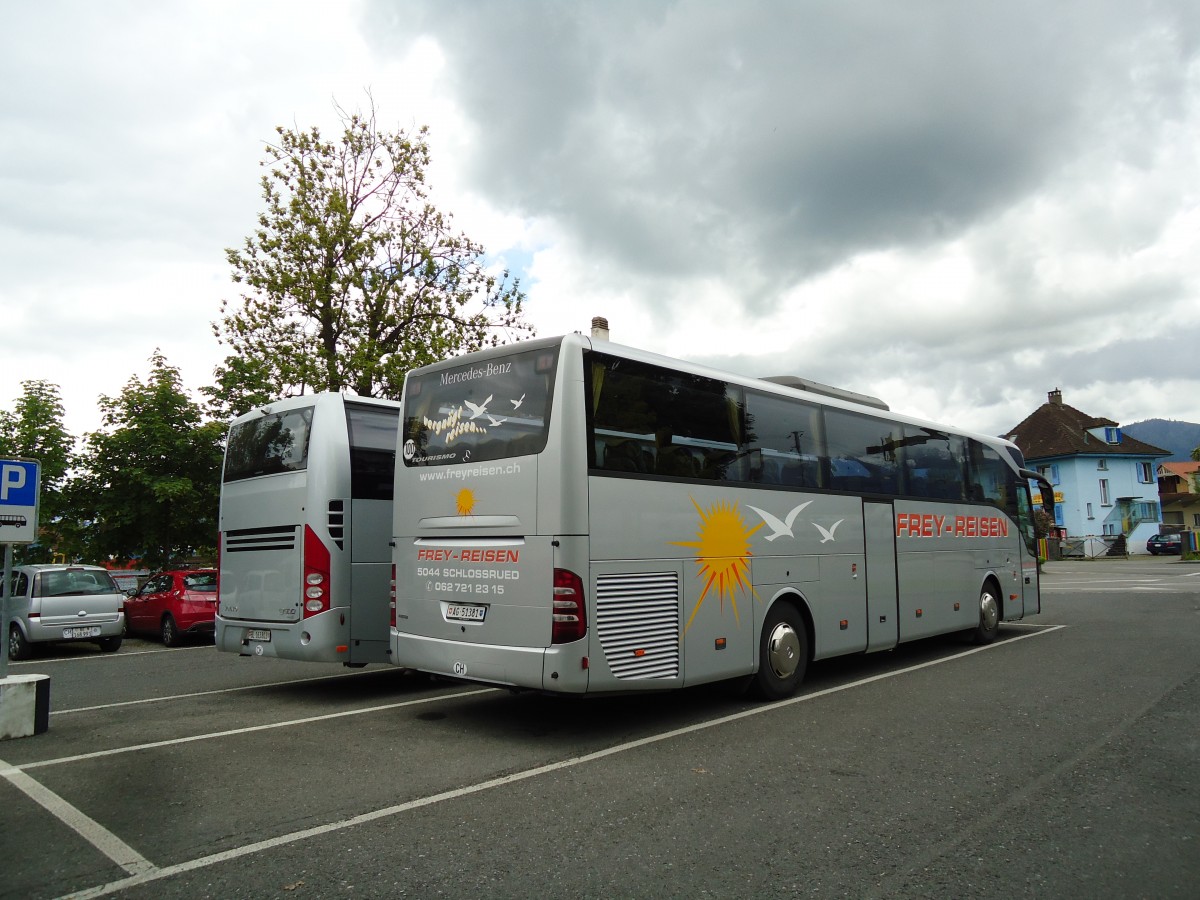 (144'773) - Frey, Schlossrued - AG 51'381 - Mercedes am 30. Mai 2013 in Thun, Seestrasse