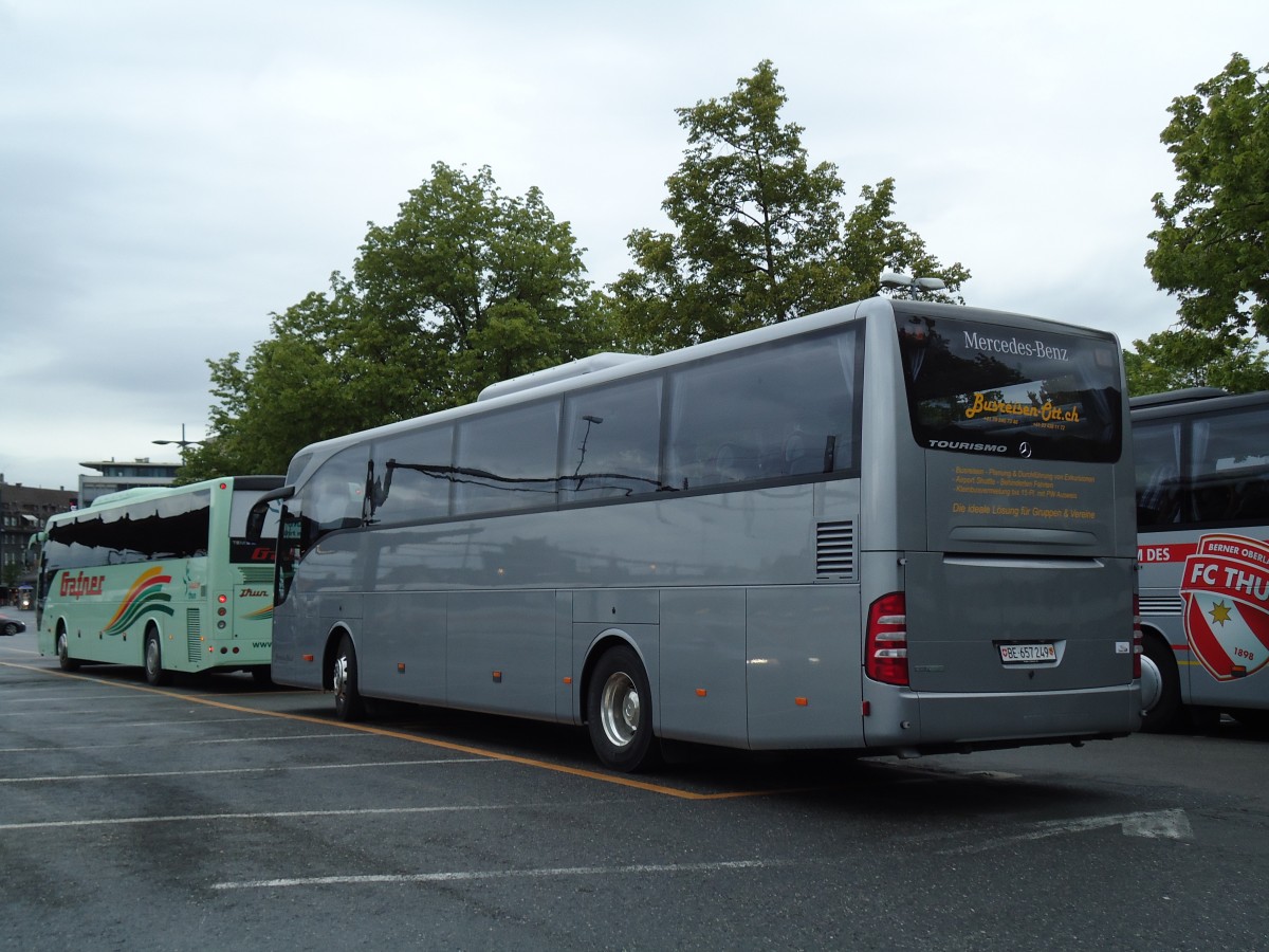 (144'780) - Ott, Steffisburg - BE 657'249 - Mercedes am 31. Mai 2013 in Thun, CarTerminal