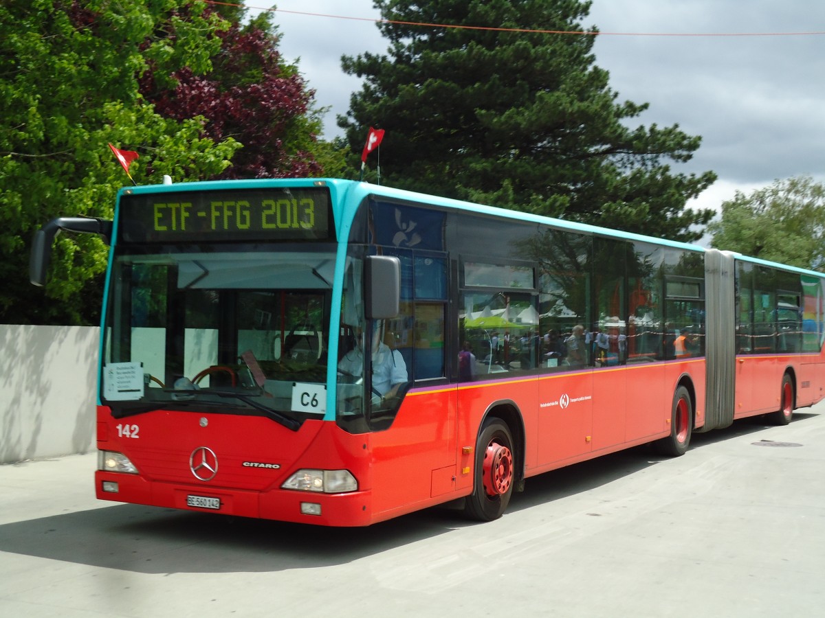 (145'490) - VB Biel - Nr. 142/BE 560'142 - Mercedes am 23. Juni 2013 in Biel, Schifflndte