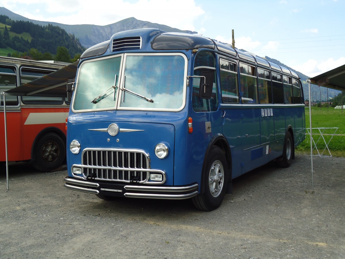 (146'327) - Heimberg, Oberburg - FBW/Gangloff (ex P 24'035; ex P 21'535) am 17. August 2013 in Lenk, Metschbahnen