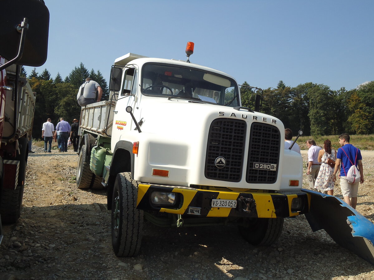 (146'666) - Buchard, Leytron - VS 320'052 - Saurer am 31. August 2013 in Niederbipp, Saurertreffen