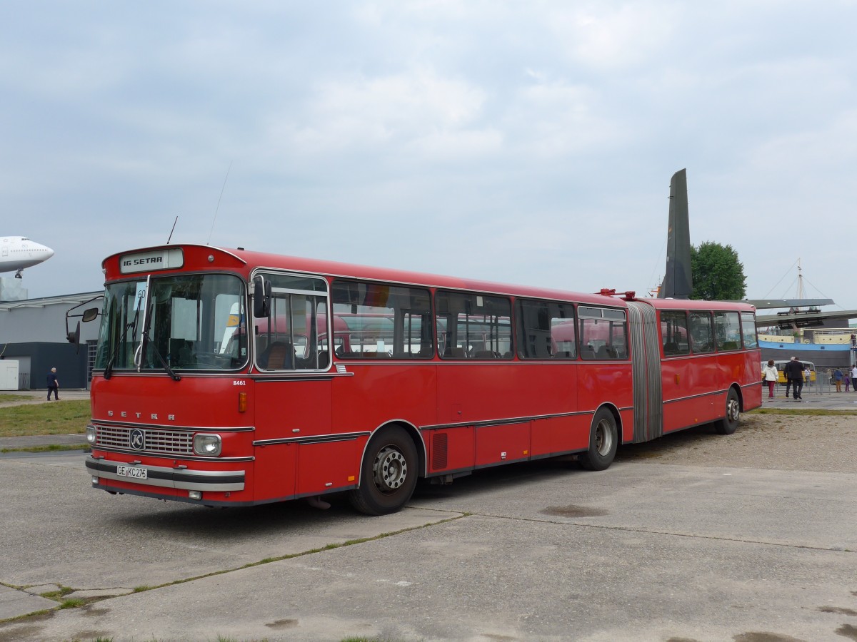 (150'167) - IG Setra, Celle - Nr. 8461/CE-KC 275 - Setra am 26. April 2014 in Speyer, Technik-Museum