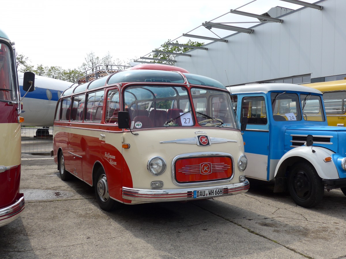 (150'255) - Hoffmann, Nohn - DAU-WH 66H - Setra am 26. April 2014 in Speyer, Technik-Museum