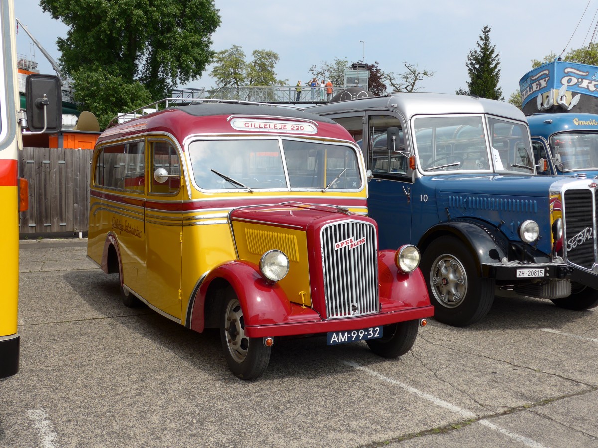 (150'272) - Aus Holland: Spierings, Rijkevoort - AM-99-32 - Opel/Andreasen (ex Srensen, DK-Gilleleje) am 26. April 2014 in Speyer, Technik-Museum