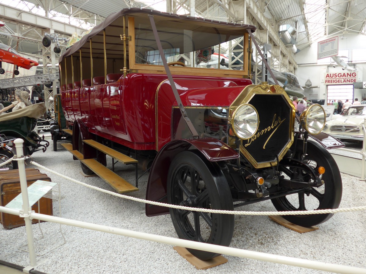 (150'340) - Museum, Sinsheim - Daimler am 26. April 2014 in Speyer, Technik-Museum