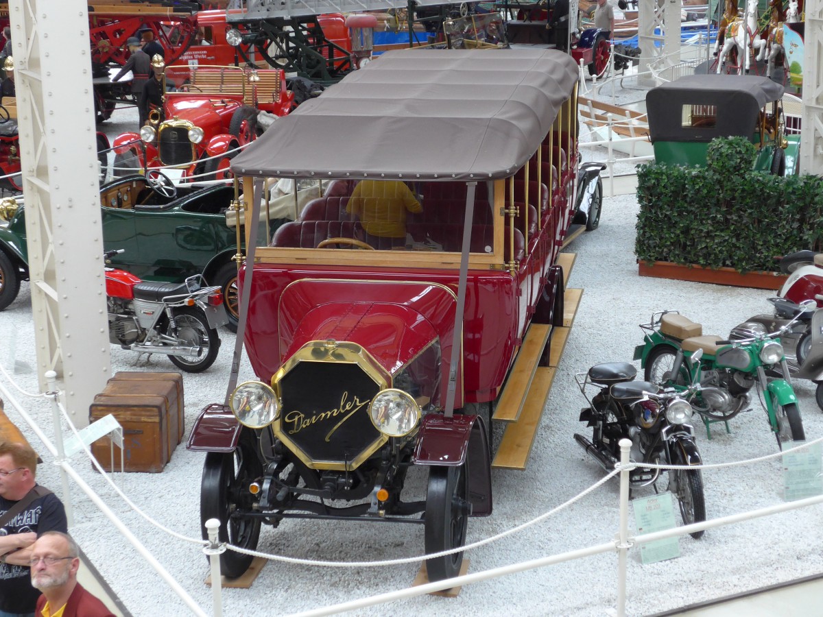 (150'379) - Museum, Sinsheim - Daimler am 26. April 2014 in Speyer, Technik-Museum