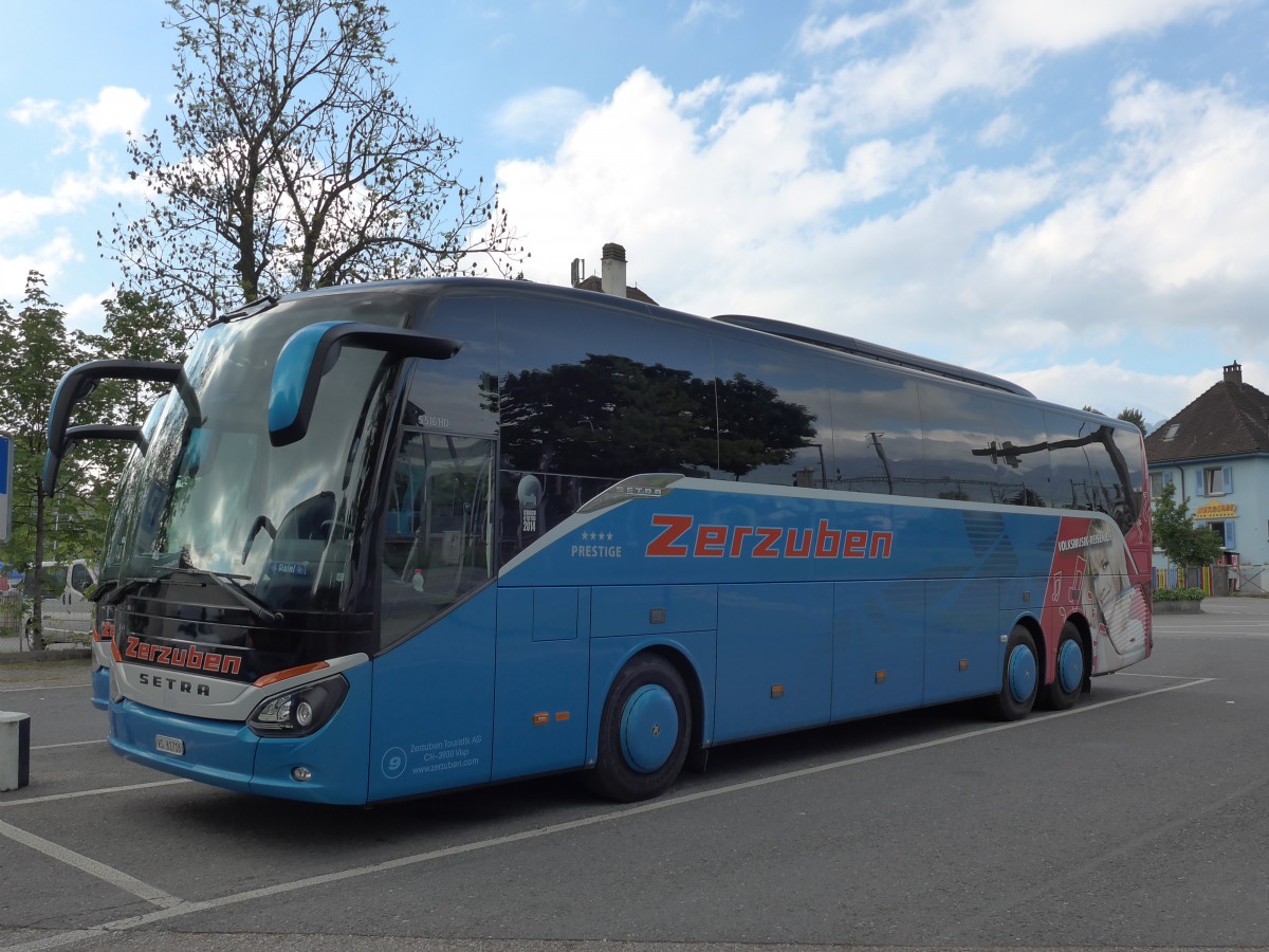 (150'661) - Zerzuben, Visp-Eyholz - Nr. 9/VS 81'718 - Setra am 16. Mai 2014 in Thun, Seestrasse