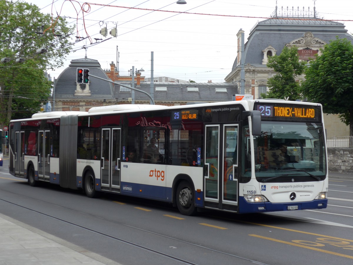 (150'801) - TPG Genve - Nr. 1159/GE 960'909 - Mercedes am 26. Mai 2014 in Genve, Place des Vingt-Deux-Cantons