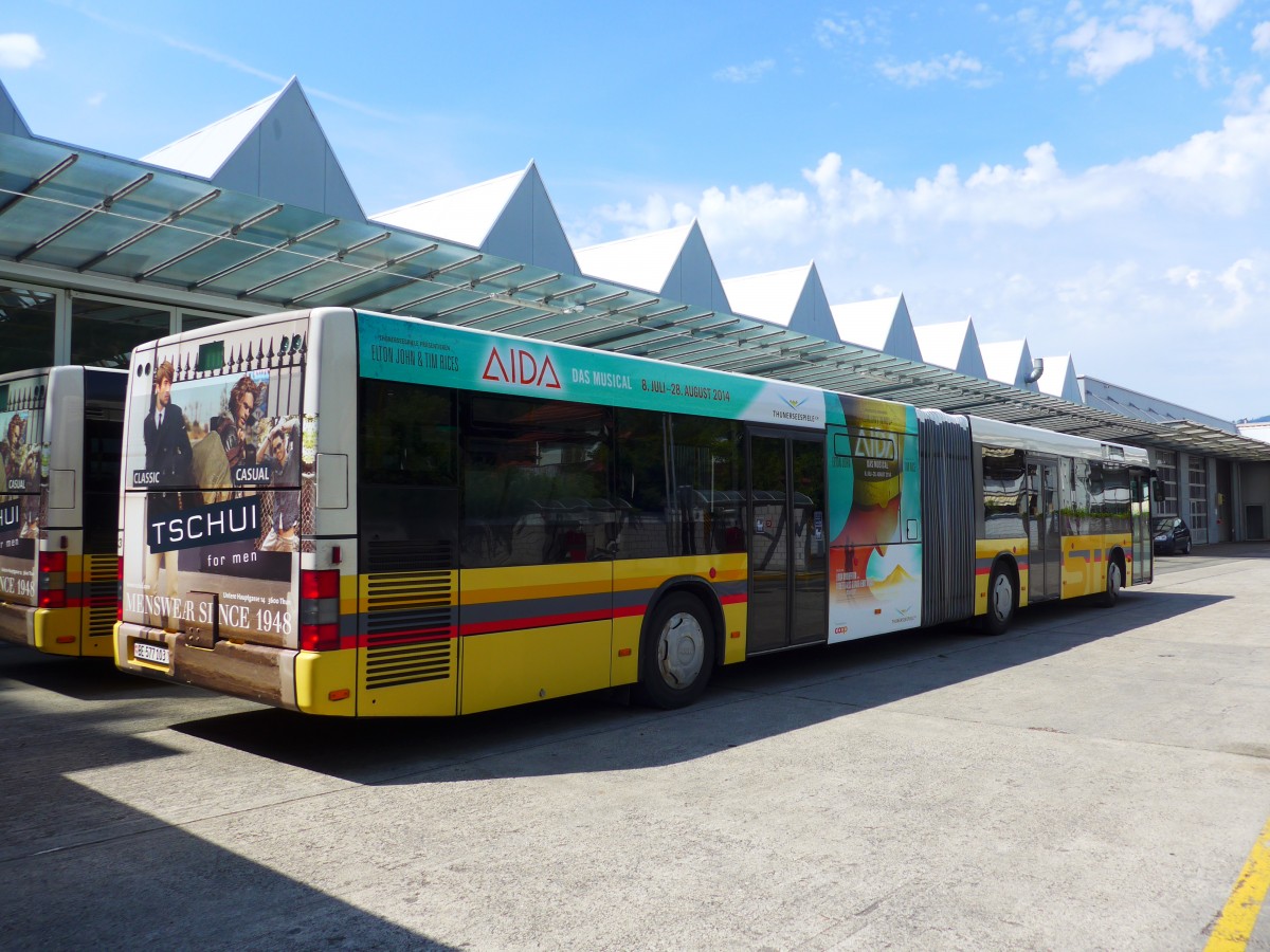 (151'789) - STI Thun - Nr. 103/BE 577'103 - MAN am 22. Juni 2014 in Thun, Garage