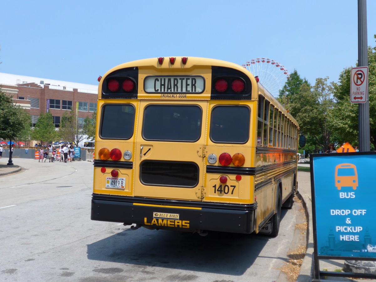 (153'215) - Lamers, Wausau - Nr. 1407/4919 B - Bluebird am 18. Juli 2014 in Chicago, Navy Pier