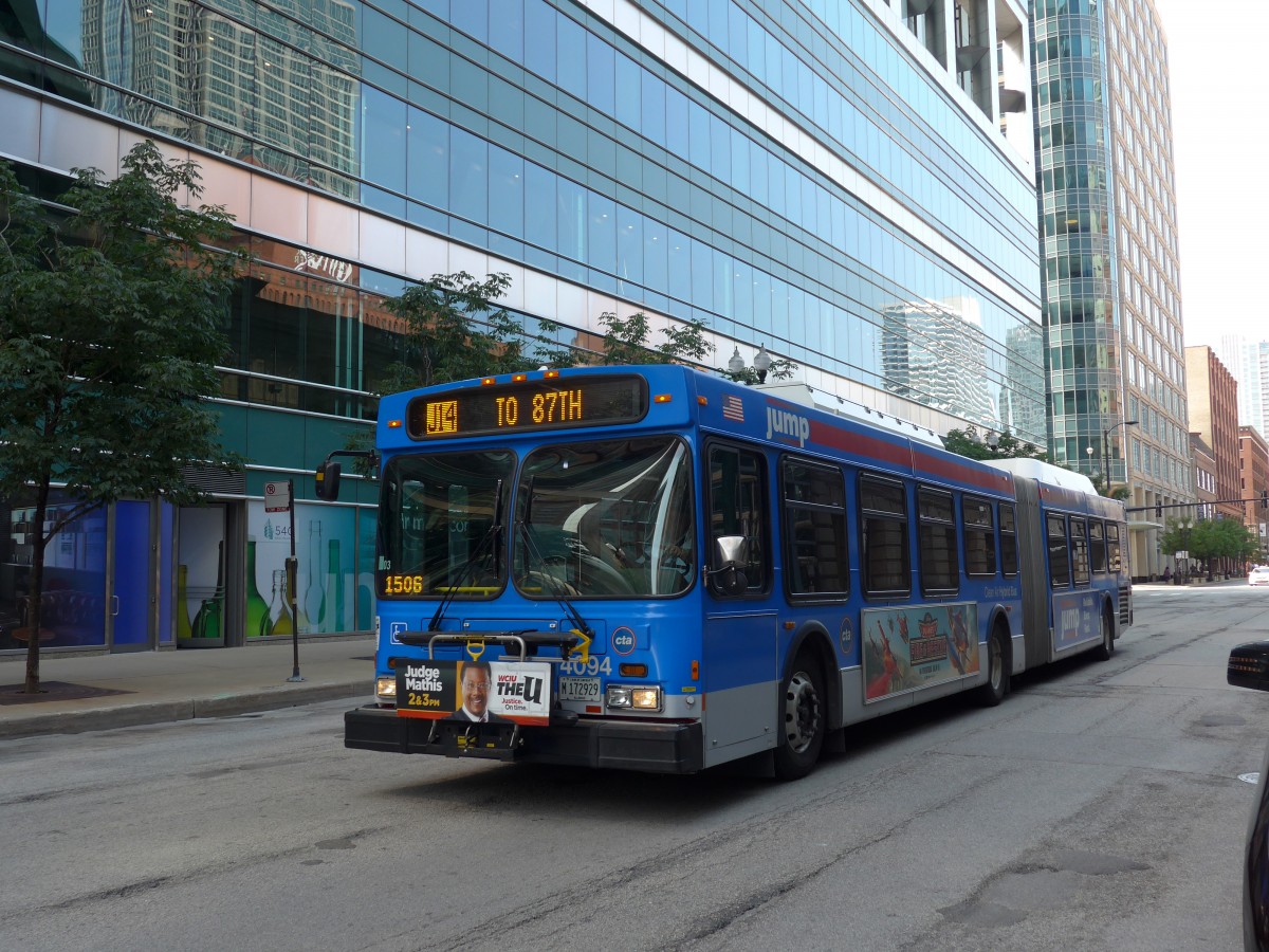 (153'242) - CTA Chicago - Nr. 4094/M 172'929 - New Flyer am 18. Juli 2014 in Chicago