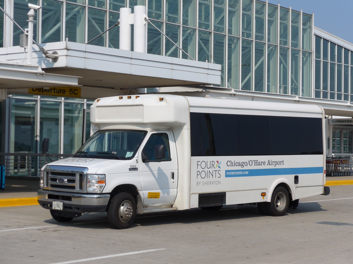 (153'318) - Four Points, Chicago - Nr. 5/117'802 F - Ford am 20. Juli 2014 in Chicago, Airport O'Hare