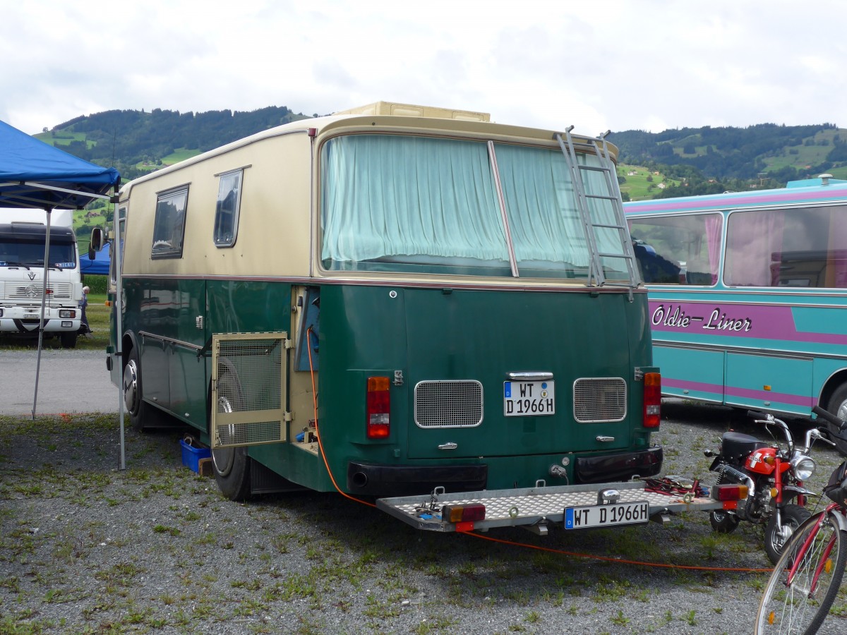 (153'863) - Aus Deutschland: Pan, Todtmoos-Rtte - WT-D 1966H - Mercedes am 16. August 2014 in Altsttten, Allmendplatz