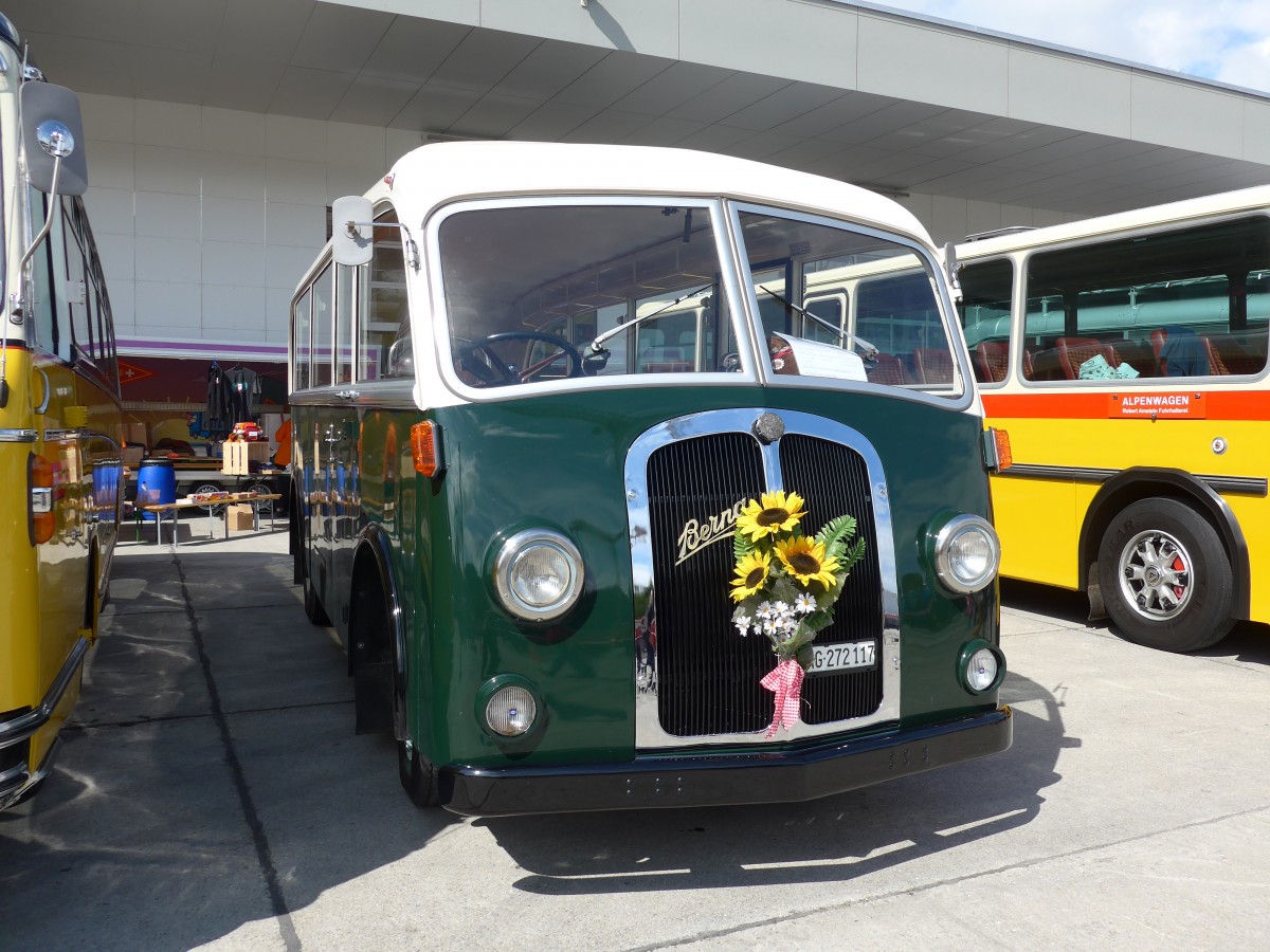 (154'524) - Halter, Oberkulm - AG 272'117 - Berna/R&J (ex M+79'502) am 30. August 2014 in Oberkirch, CAMPUS Sursee