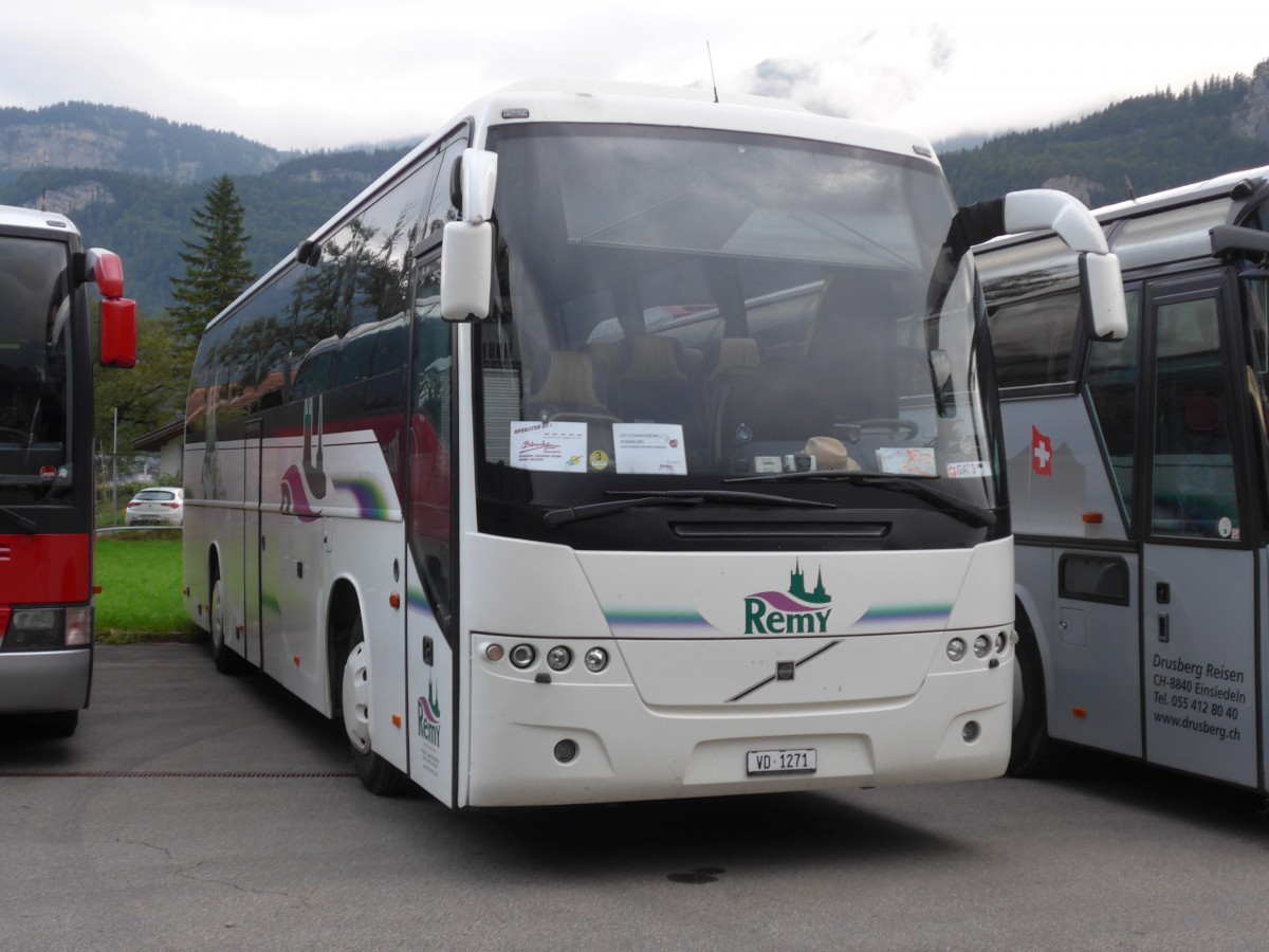 (154'705) - Remy, Lausanne - VD 1271 - Volvo am 30. August 2014 in Meiringen, Balm