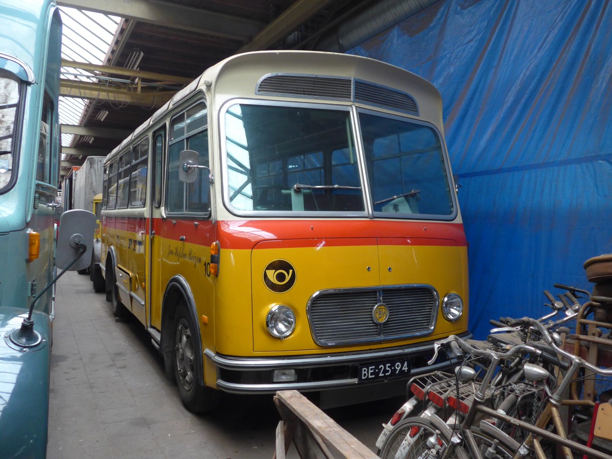 (156'926) - FRAM Drachten - Nr. 10/BE-25-94 - FBW/FHS (ex P 23'218) am 20. November 2014 in Drachten, Autobusmuseum