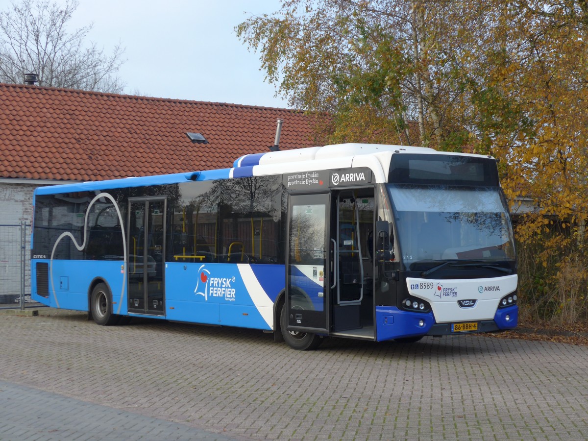 (156'968) - ARRIVA - Nr. 8589/86-BBH-4 - VDL am 20. November 2014 in Hoogeveen, Garage