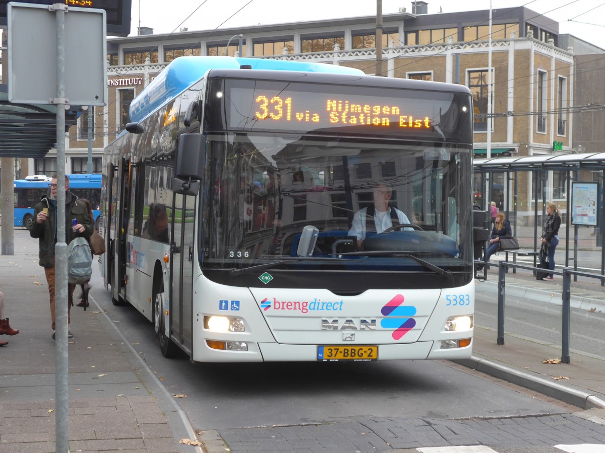 (157'014) - Breng, Ijsselmuiden - Nr. 5383/37-BBG-2 - MAN am 20. November 2014 in Arnhem, Willemsplein