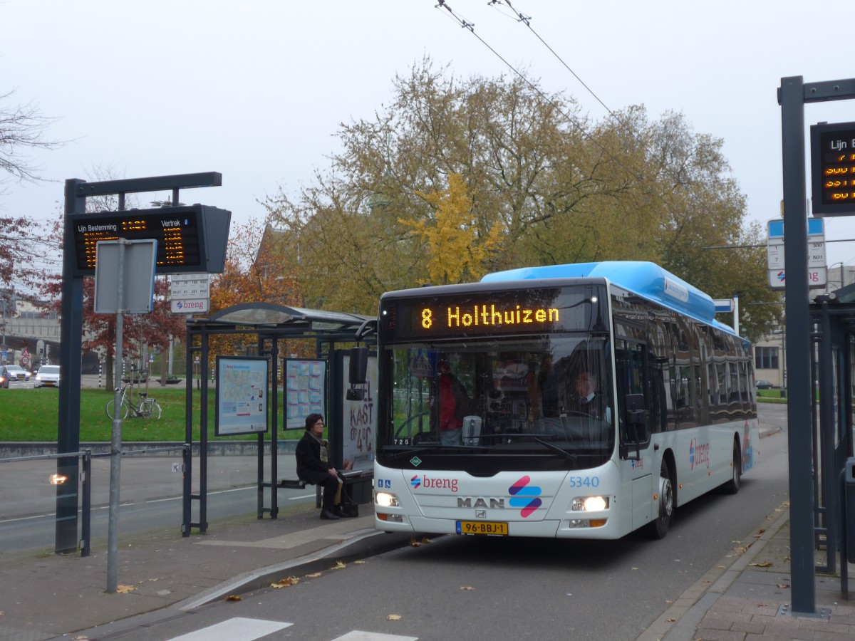 (157'025) - Breng, Ijsselmuiden - Nr. 5340/96-BBJ-1 - MAN am 20. November 2014 in Arnhem, Willemsplein