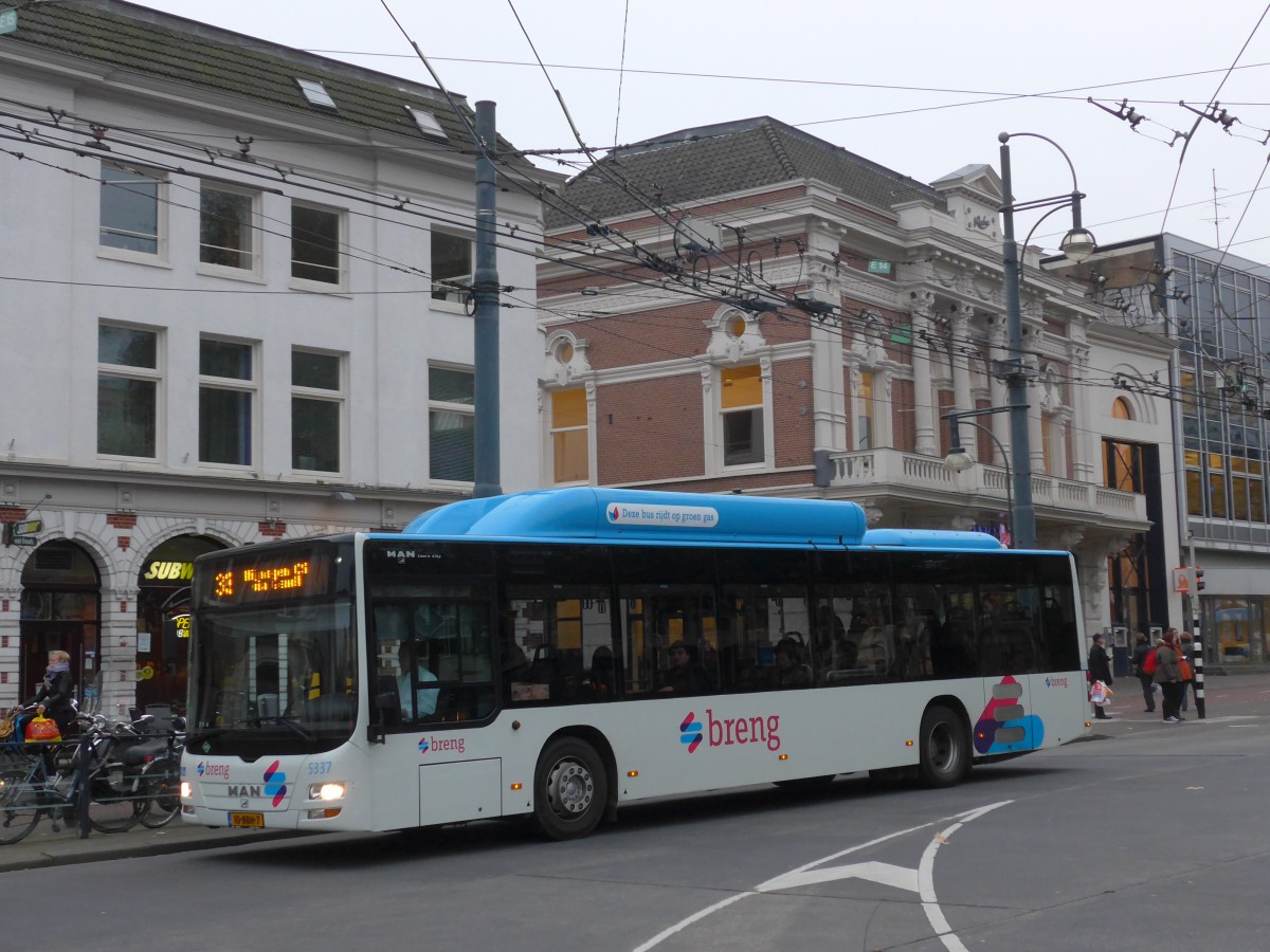 (157'057) - Breng, Ijsselmuiden - Nr. 5337/10-BBH-7 - MAN am 20. November 2014 in Arnhem, Willemsplein