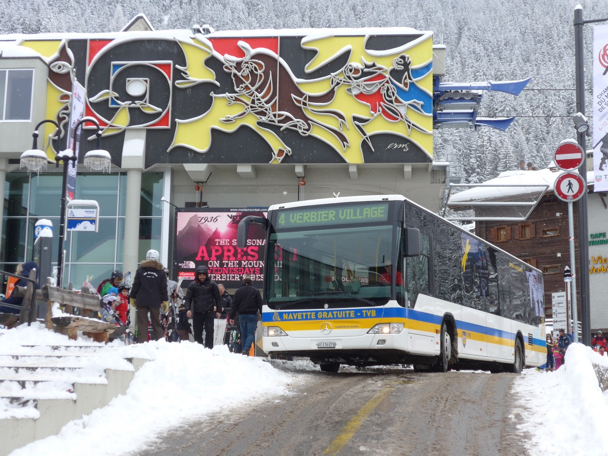 (158'824) - TMR Martigny - Nr. 101/VS 176'079 - Mercedes am 22. Februar 2015 in Verbier, Mdran