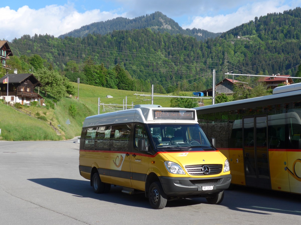 (161'237) - TPC Aigle - VD 1254 - Mercedes am 27. Mai 2015 beim Bahnhof Le Spey