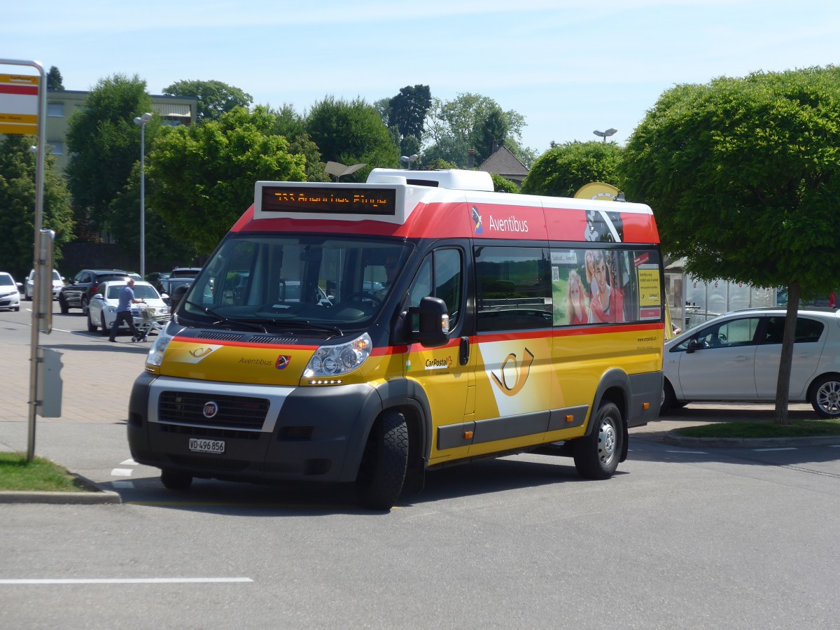 (161'265) - Favre, Avenches - VD 496'856 - Fiat am 28. Mai 2015 in Avenches, Milavy