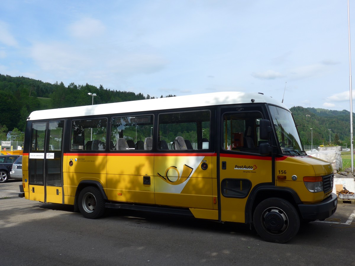 (161'686) - Leutenegger, Bauma - Nr. 156/ZH 117'427 - Mercedes am 31. Mai 2015 in Bauma, Garage