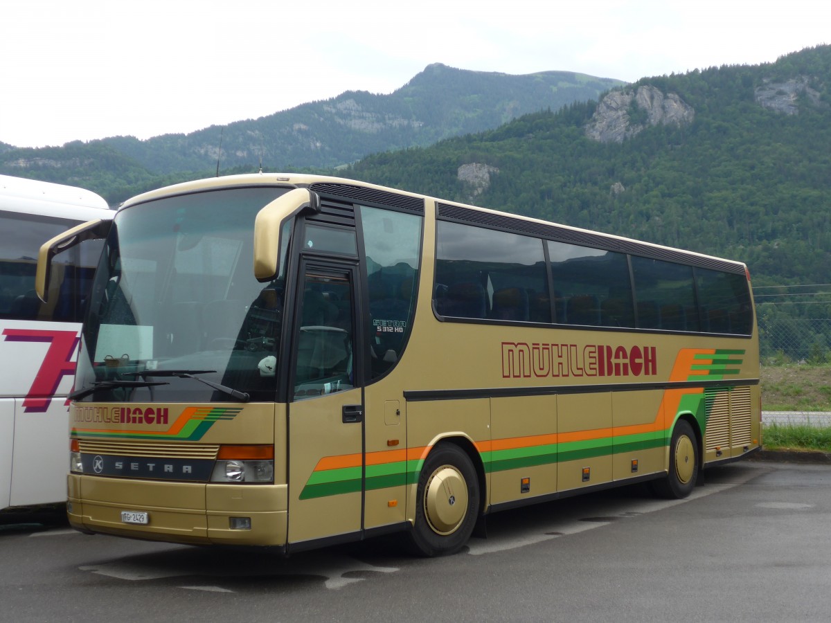 (162'092) - Mhlebach, Frauenfeld - TG 2429 - Setra am 14. Juni 2015 in Meiringen, Balm