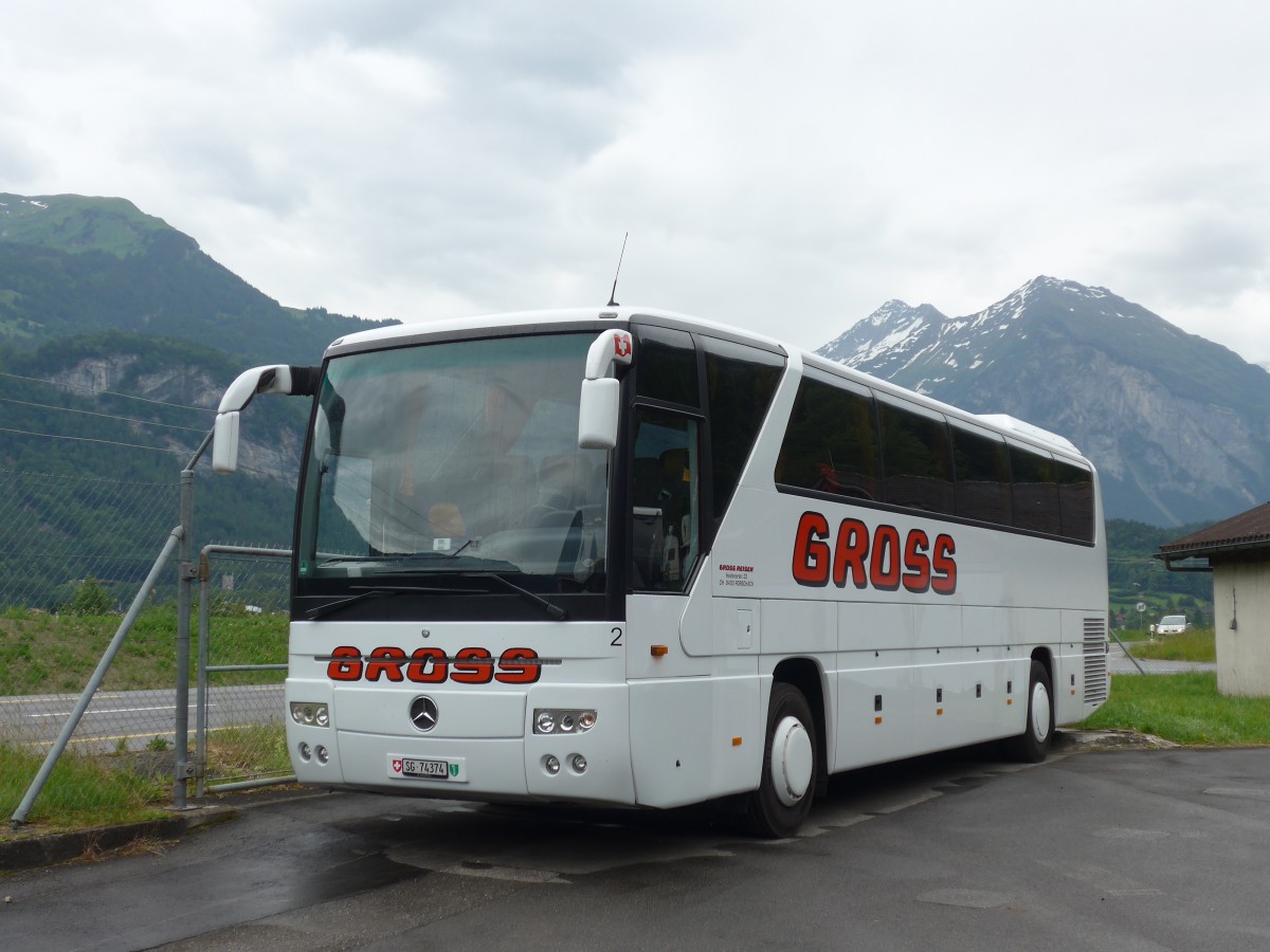 (162'093) - Gross, Rorschach - Nr. 2/SG 74'374 - Mercedes am 14. Juni 2015 in Meiringen, Balm