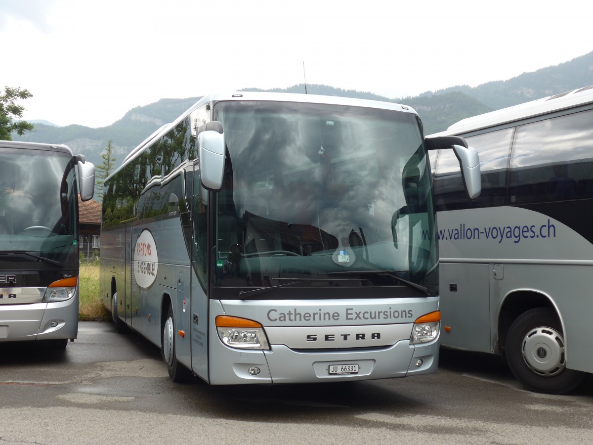 (162'391) - Catherine Excursions, Vicques - JU 66'331 - Setra am 20. Juni 2015 in Meiringen, Balm