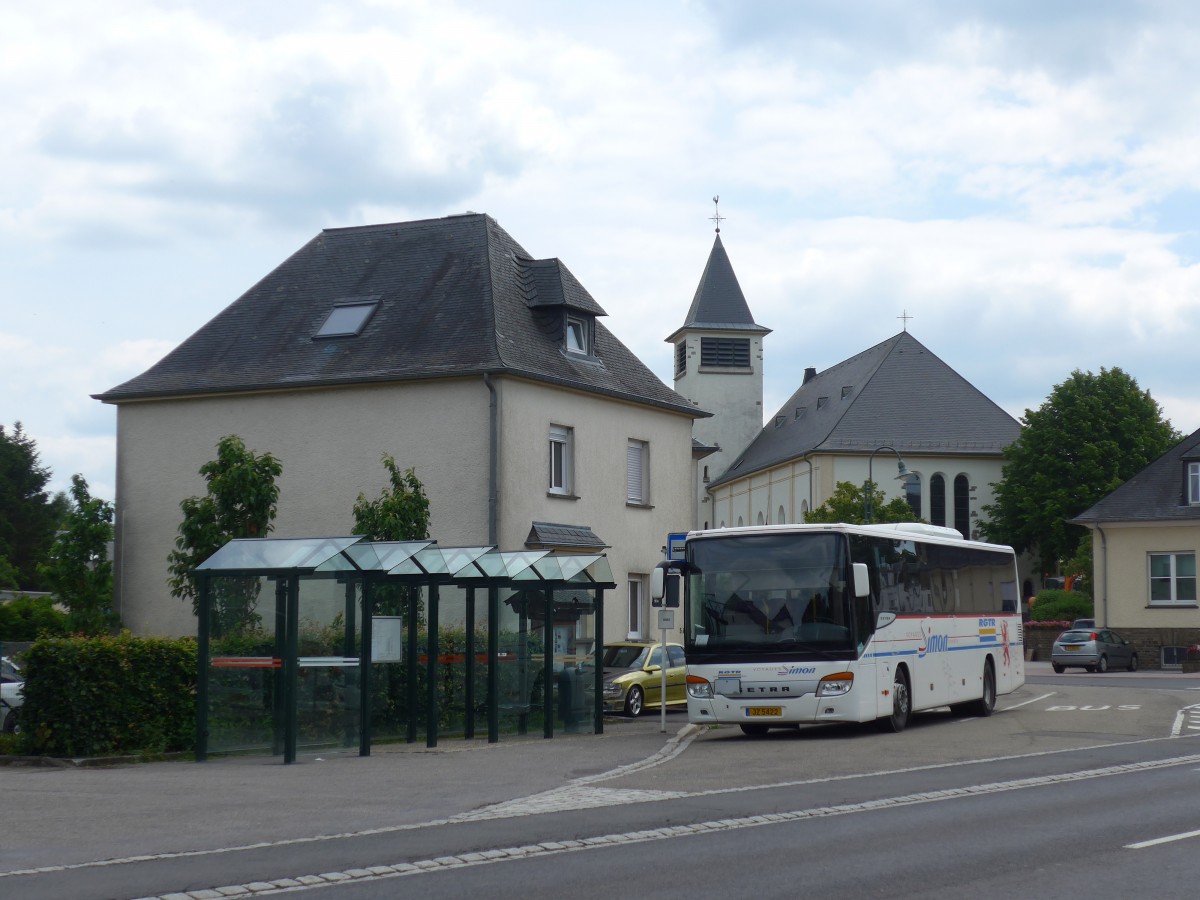 (162'628) - Simon, Diekirch - JZ 5422 - Setra am 25. Juni 2015 in Heinerscheid