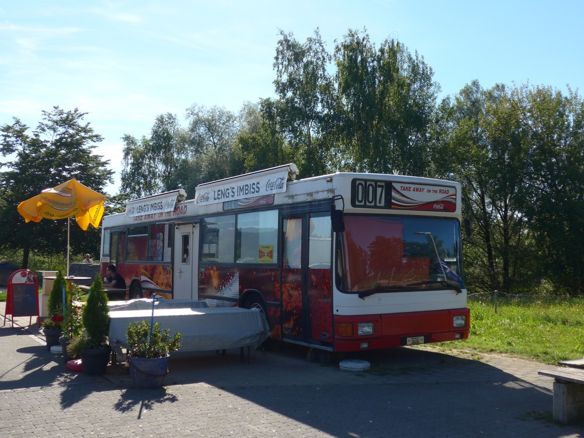 (162'877) - Dressler, Uster - MAN (ex RVBW Wettingen) am 28. Juni 2015 in Zrich, Rastplatz Bsisee