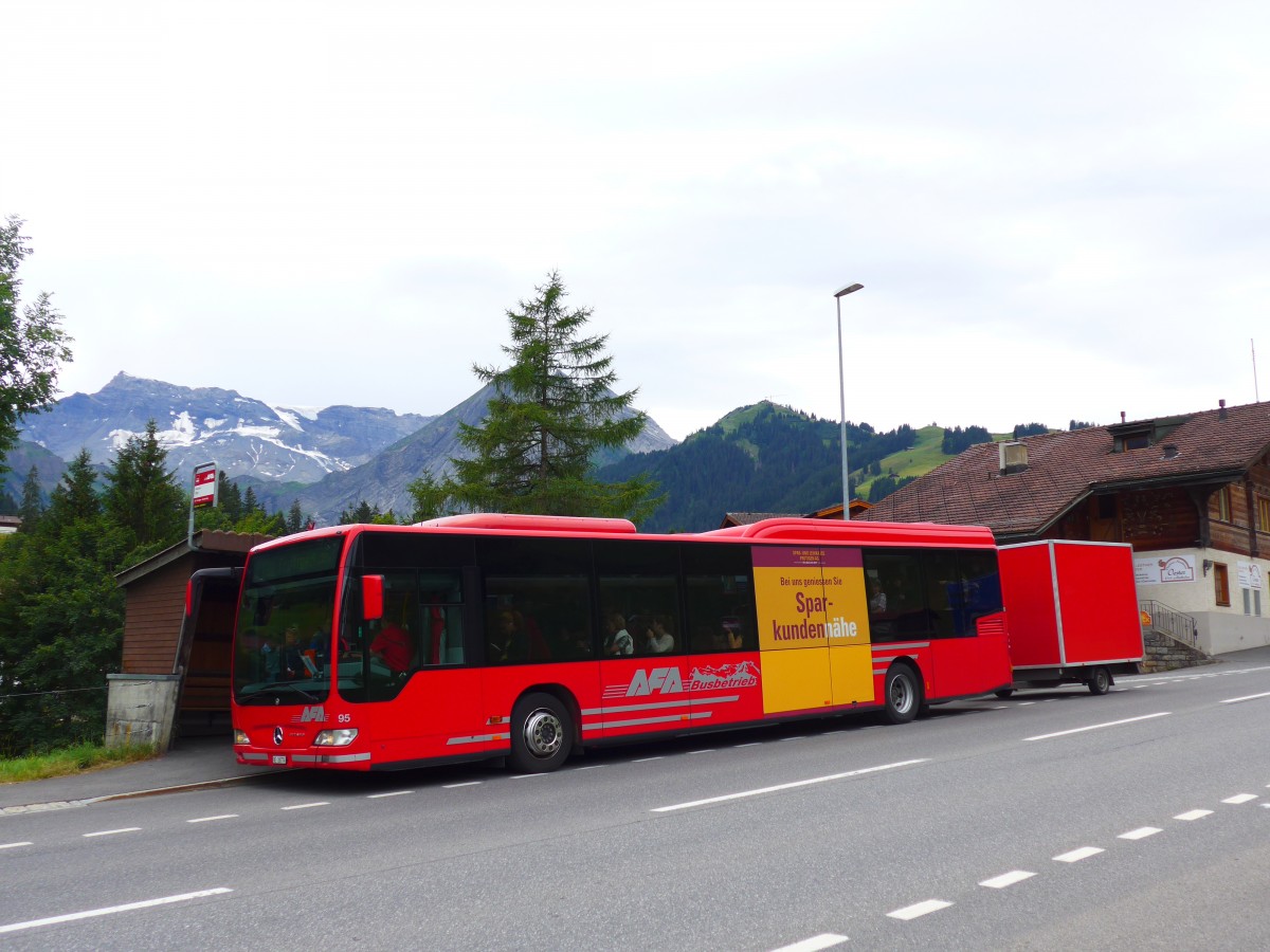 (163'153) - AFA Adelboden - Nr. 95/BE 26'774 - Mercedes am 26. Juli 2015 in Adelboden, Oey