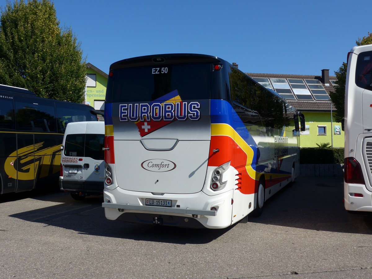 (165'480) - Aus der Schweiz: ARAG Ruswil - Nr. 50/LU 15'131 - VDL am 21. September 2015 in Rust, Europapark