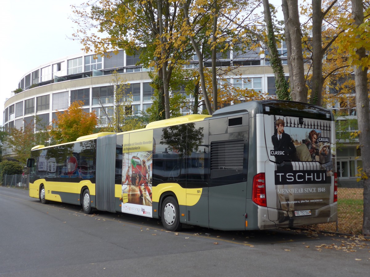 (166'487) - STI Thun - Nr. 164/BE 752'164 - Mercedes am 24. Oktober 2015 bei der Schifflndte Thun