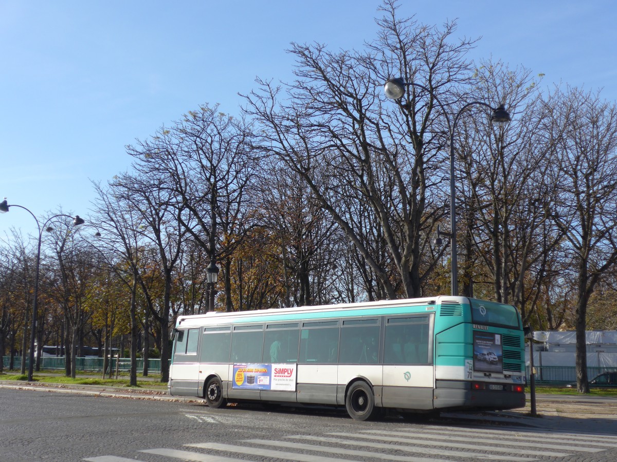 (166'632) - RATP Paris - Nr. 7642/BQ 315 RS - Renault am 15. November 2015 in Paris, Concorde