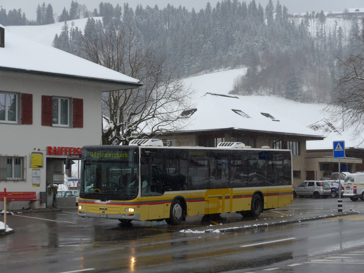 (167'459) - STI Thun - Nr. 126/BE 700'126 - MAN am 22. November 2015 in Linden, Dorf