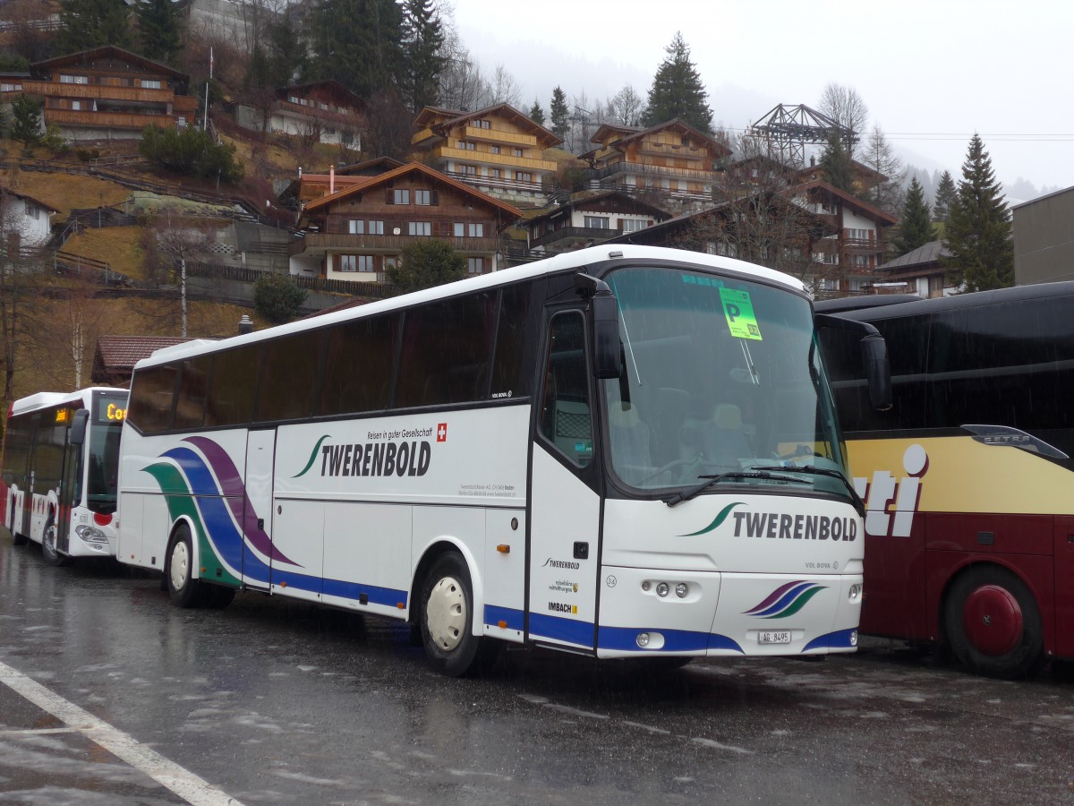 (168'388) - Twerenbold, Baden - Nr. 34/AG 8495 - Bova am 9. Januar 2016 in Adelboden, Mineralquelle