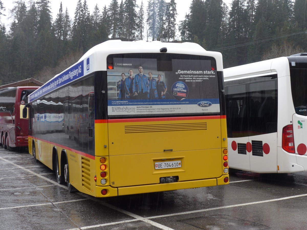 (168'390) - Engeloch, Riggisberg - Nr. 18/BE 704'610 - Scania/Hess am 9. Januar 2016 in Adelboden, Mineralquelle