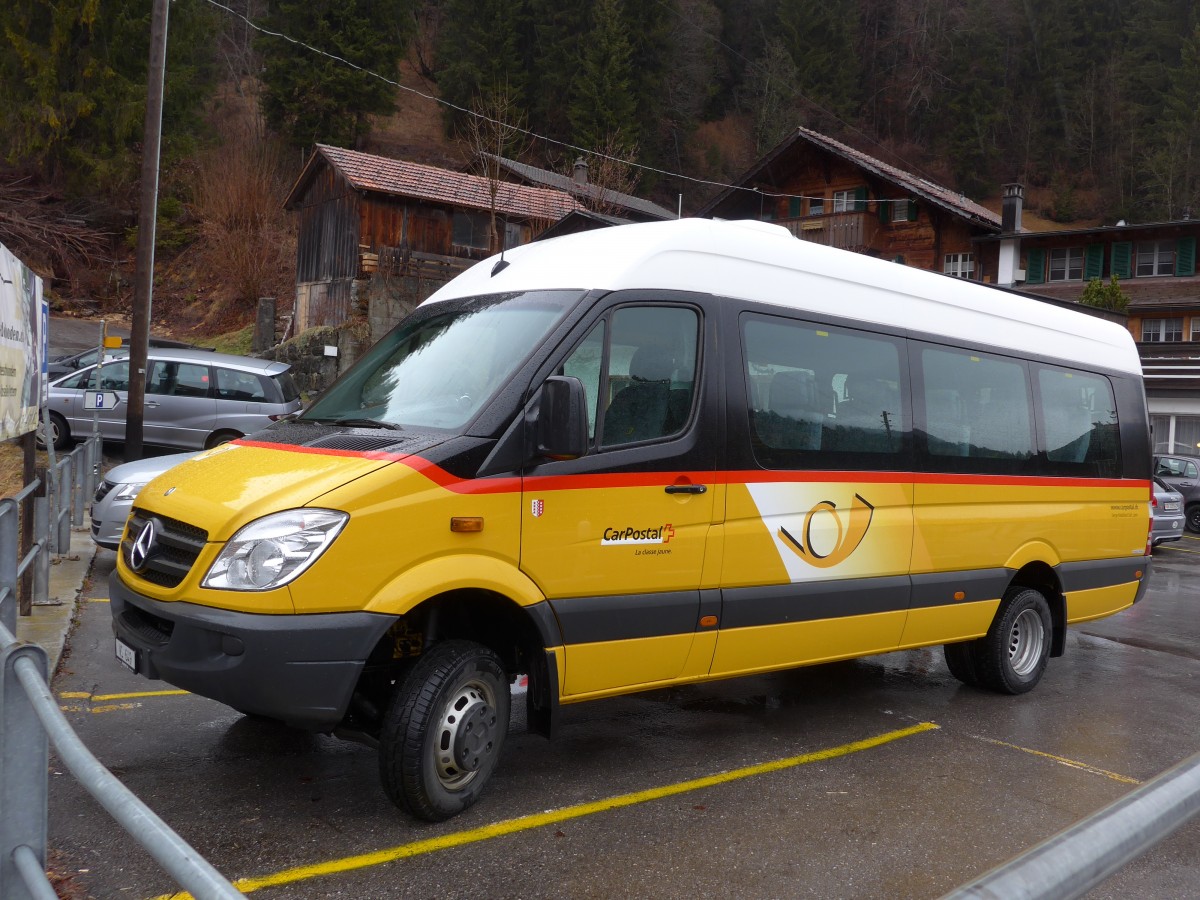 (168'414) - Mabillard, Lens - VS 649 - Mercedes am 9. Januar 2016 in Frutigen, Restaurant Rohrbach