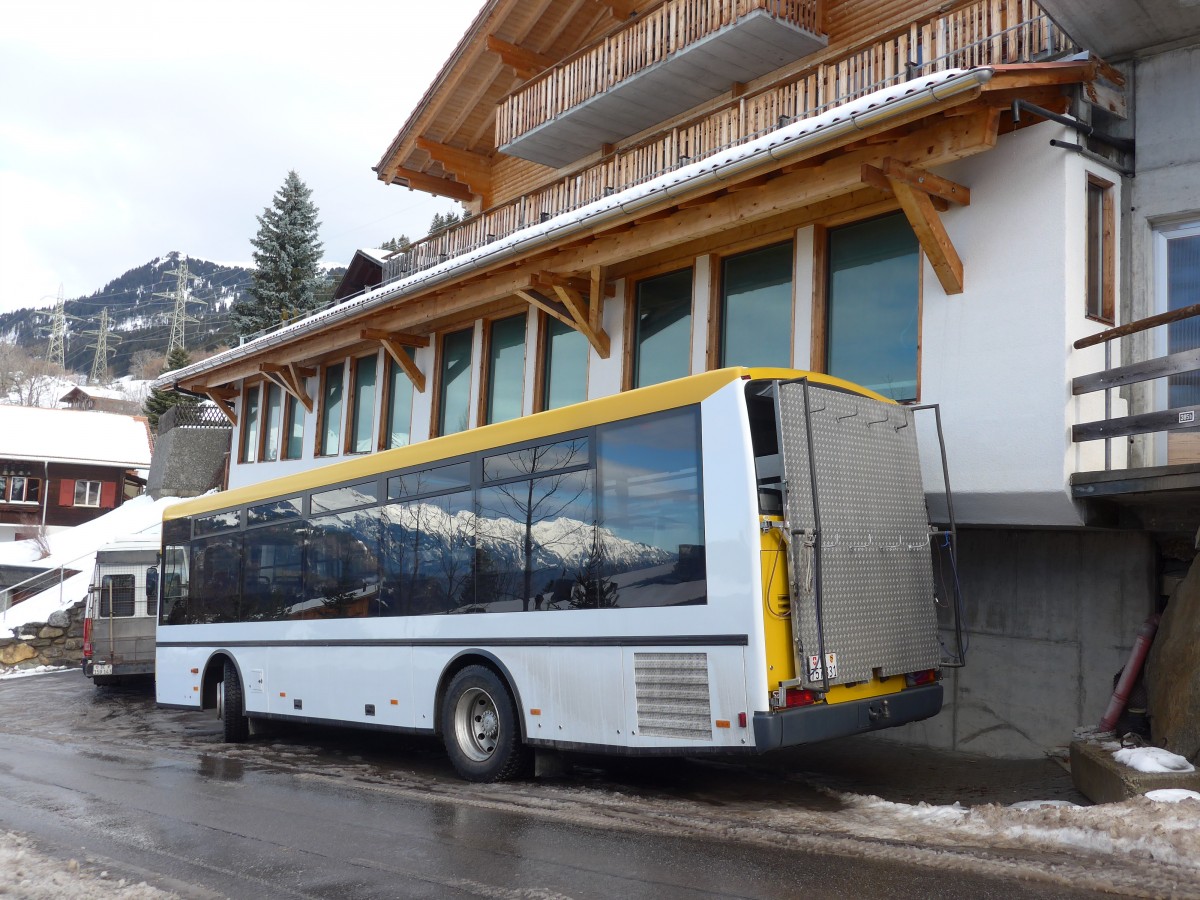 (168'814) - Schaad, Wasserwendi - BE 757'331 - Vetter (ex AVG Grindelwald Nr. 15) am 21. Februar 2016 in Wasserwendi-Hasliberg, Garage