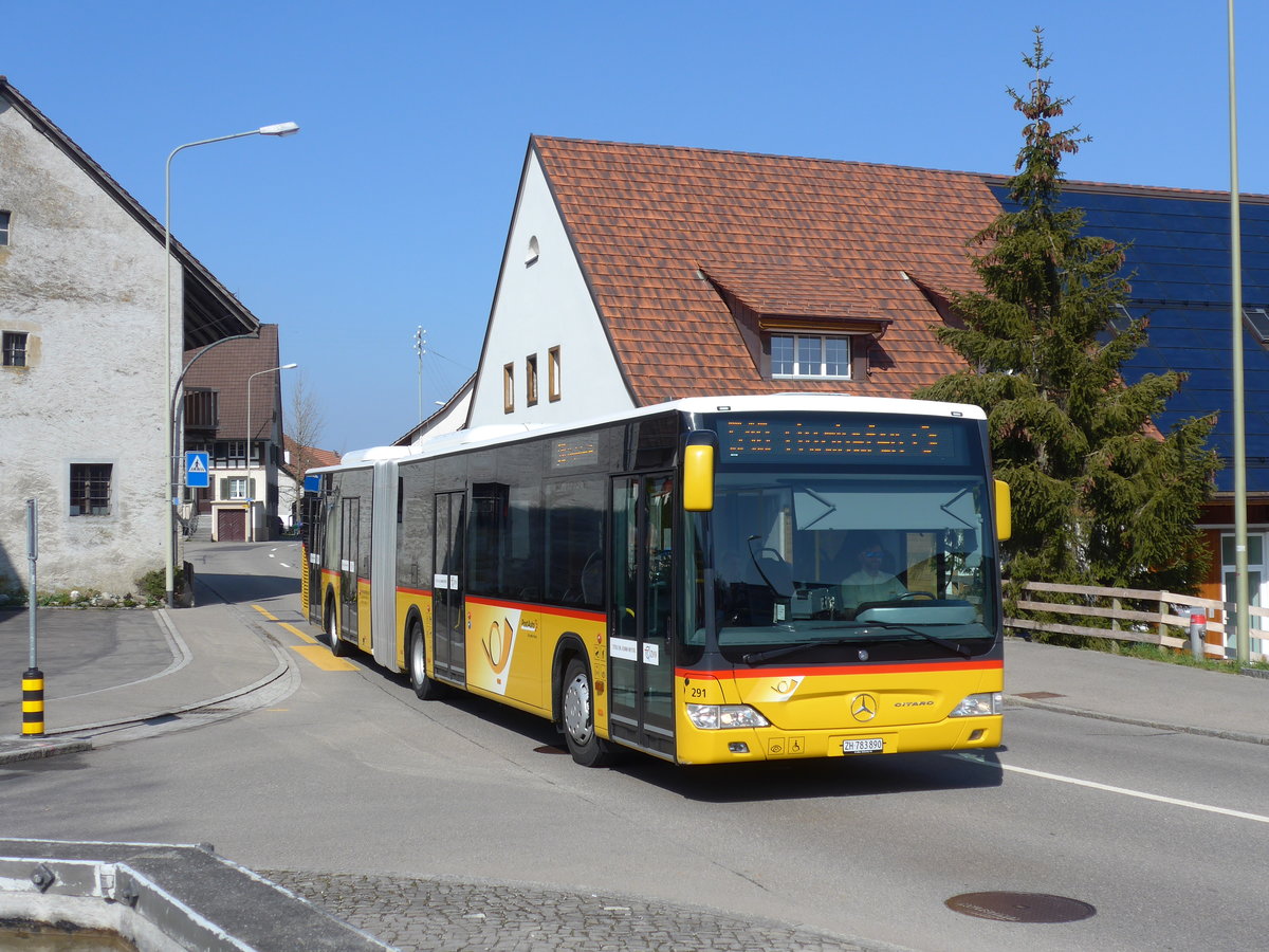 (169'334) - ASN Stadel - Nr. 291/ZH 783'890 - Mercedes am 19. Mrz 2016 in Stadel, Zentrum